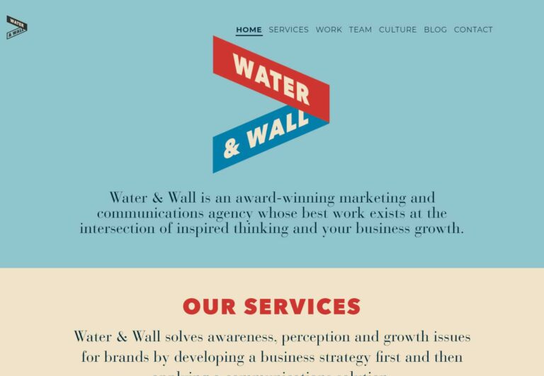 Water & Wall